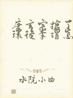 唐玄宗抢了杨玉环后李瑁怎么办