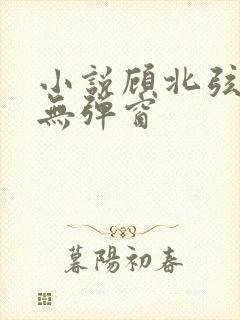 小说顾北弦苏o无弹窗