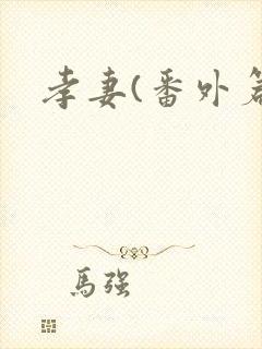 孝妻(番外篇)