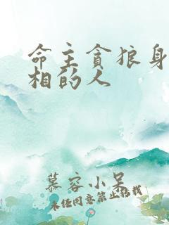 命主贪狼身主天相的人