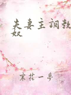 夫妻主调教夫妻奴