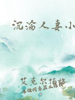 沉沦人妻小说