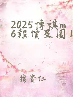 2025传祺m6报价及图片
