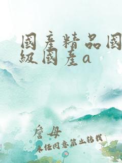 国产精品国产三级国产a