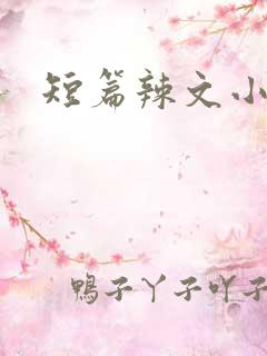 短篇辣文小说h