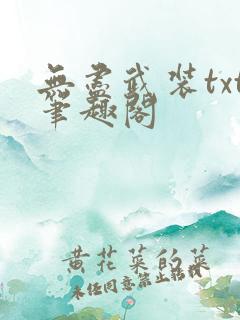 无尽武装txt笔趣阁