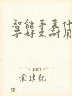 智能手表什么牌子好又耐用