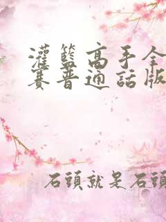 灌篮高手全国大赛普通话版