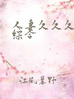 人妻久久久久久综合