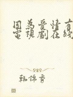 因为爱情有多美电视剧在线观看免费