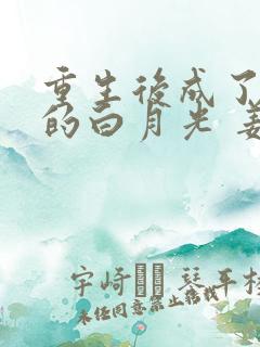 重生后成了皇帝的白月光 姜蜜