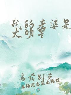 我的老婆是全能大明星