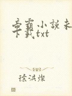 帝霸小说未删版下载txt
