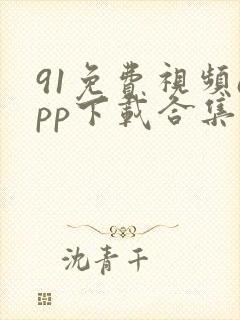 91免费视频app下载合集