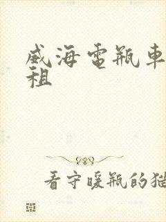 威海电瓶车怎么租