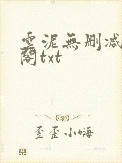 云泥无删减笔趣阁txt