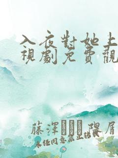 入夜对她上瘾电视剧免费观看