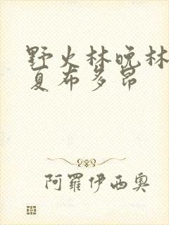 野火林晚林潮生夏布多昂