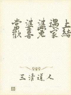当婆婆遇上妈之欢喜冤家结局