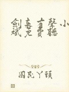 剑来有声小说大斌免费听
