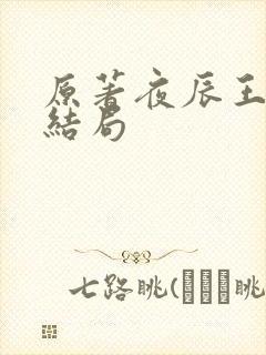 原著夜辰王最后结局