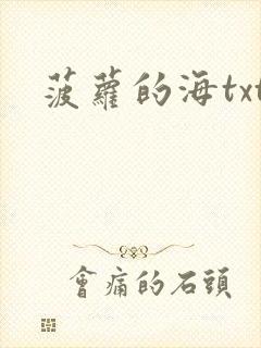 菠萝的海txt