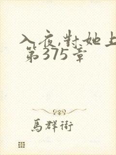 入夜,对她上瘾 第375章
