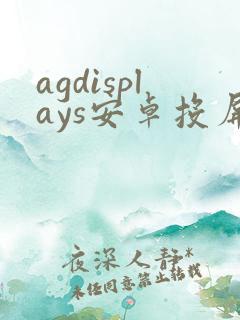 agdisplays安卓投屏软件