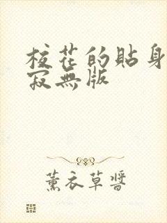 校花的贴身高手寂无版