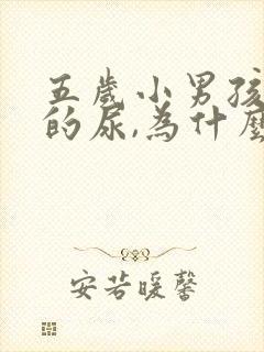 五岁小男孩频繁的尿,为什么