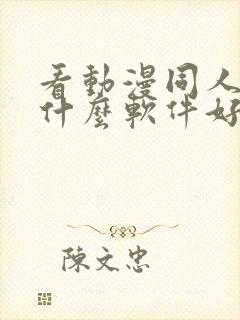 看动漫同人小说什么软件好