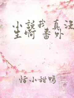 小说我真没想重生啊 番外