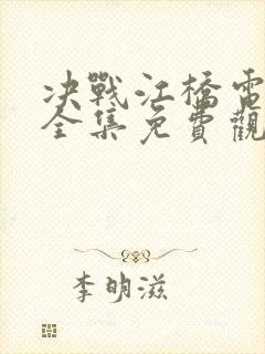 决战江桥电视剧全集免费观看超清