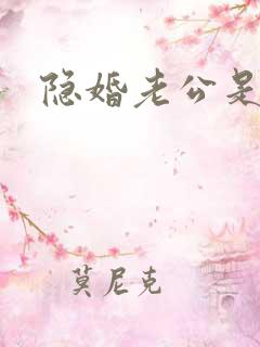 隐婚老公是上司