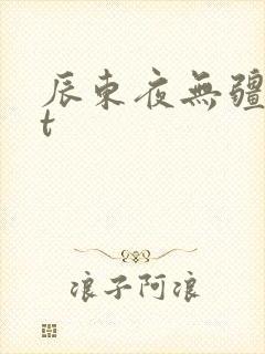 辰东夜无疆txt