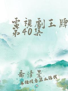 电视剧王牌部队第40集