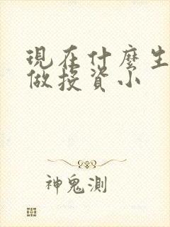 现在什么生意好做投资小