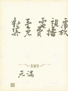 对手 电视剧全集免费播放