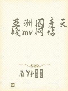 亚洲国产天堂在线mv网站