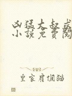 凶猛大叔求放过小说免费阅读