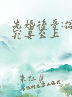 先婚后爱:总裁宠妻至上