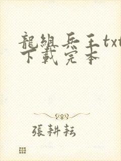 龙组兵王txt下载完本
