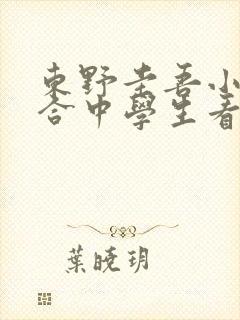 东野圭吾小说适合中学生看吗
