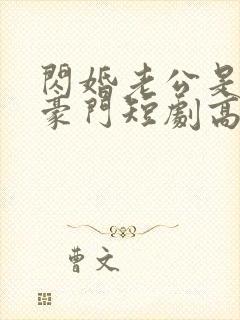 闪婚老公是超级豪门短剧高清免费播放