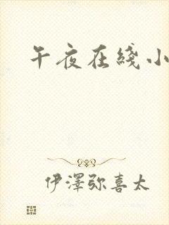 午夜在线小说