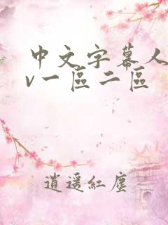 中文字幕人妻av一区二区