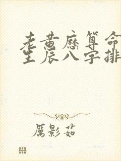 老黄历算命免费生辰八字排大运