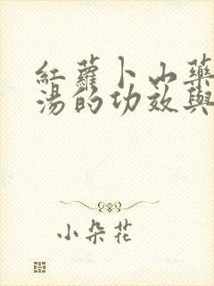 红萝卜山药排骨汤的功效与营养