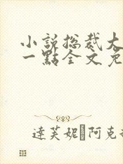 小说总裁大人轻一点全文免费阅读