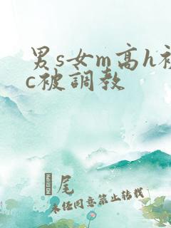 男s女m高h被c被调教